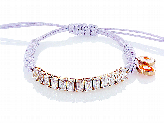 Baguette string bracelet