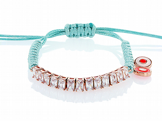 Baguette string bracelet