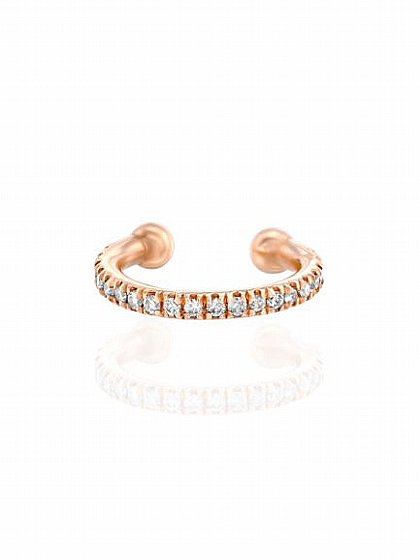 ���� Small Diamond Gold Helix