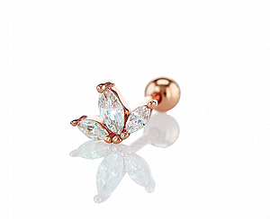 Mini Leaf Earring