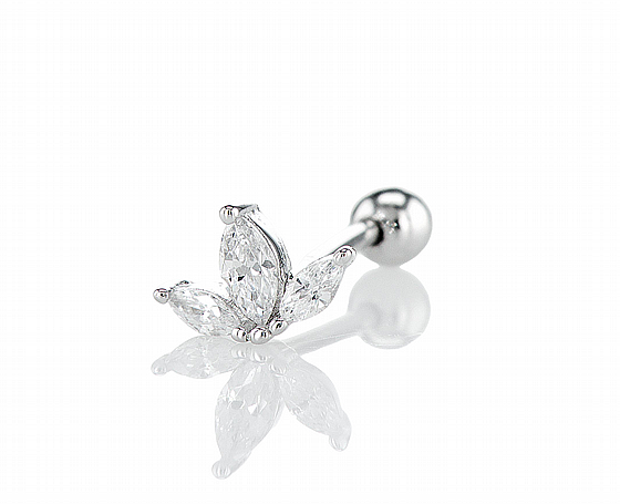 Mini Leaf Earring
