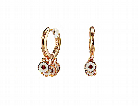 Luner eye earrings