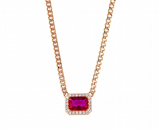 Chunky Square Necklace