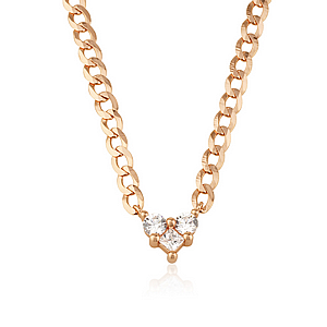 Chunky  Heart Necklace