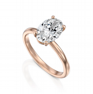 ����  Classic Oval Diamond 2CT